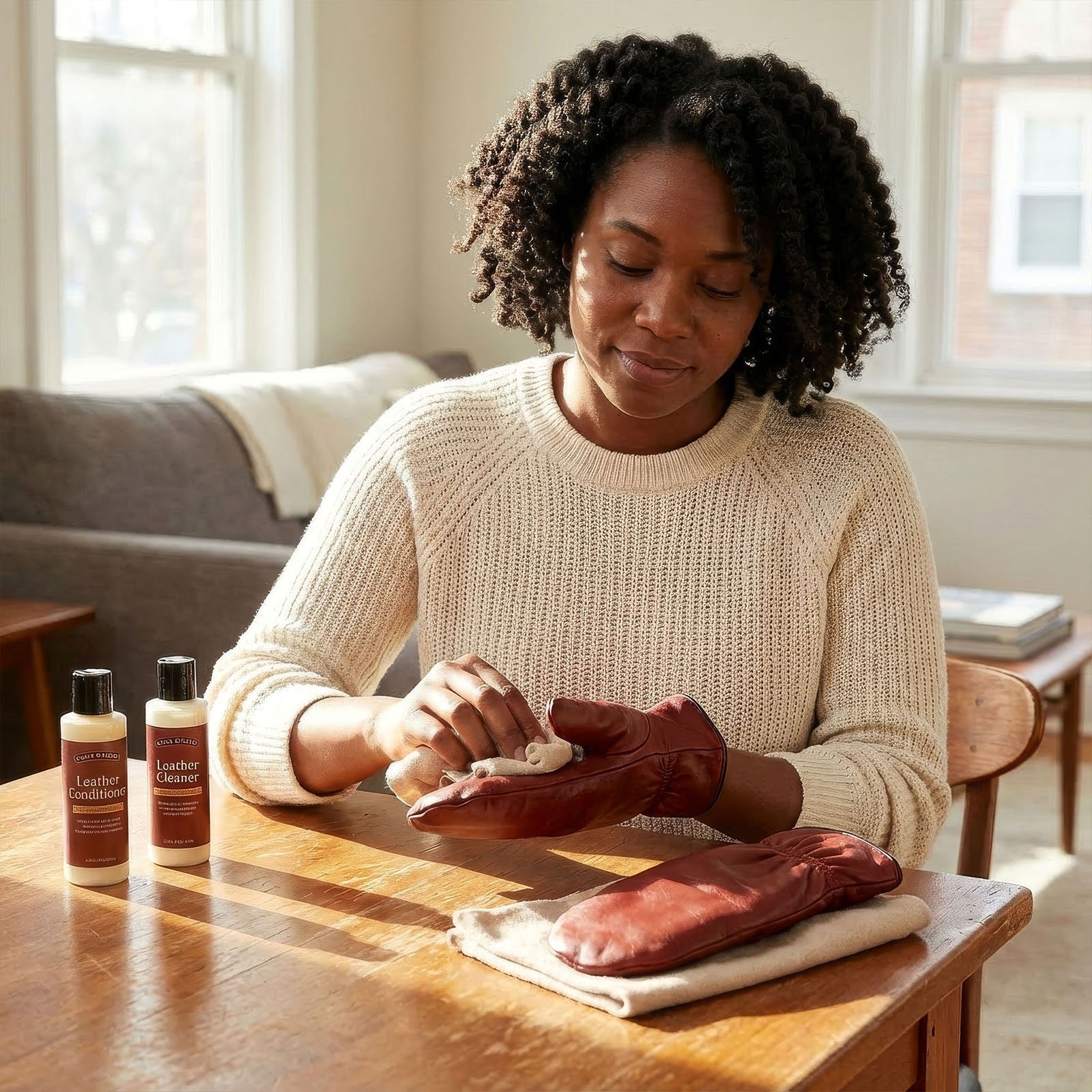 How to Clean Leather Mittens