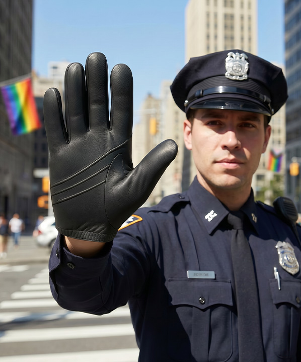 Police Gloves Category Feature Pride