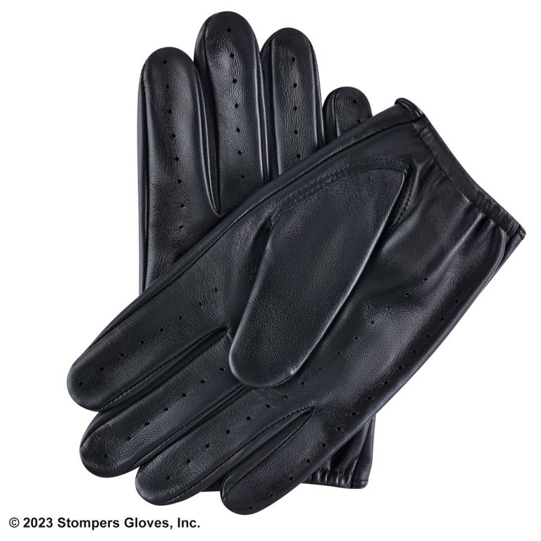 Silverstone Driving Glove Black Front