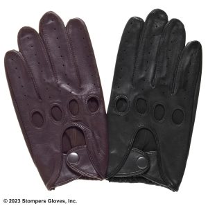 Silverstone Driving Glove Brown Black Back