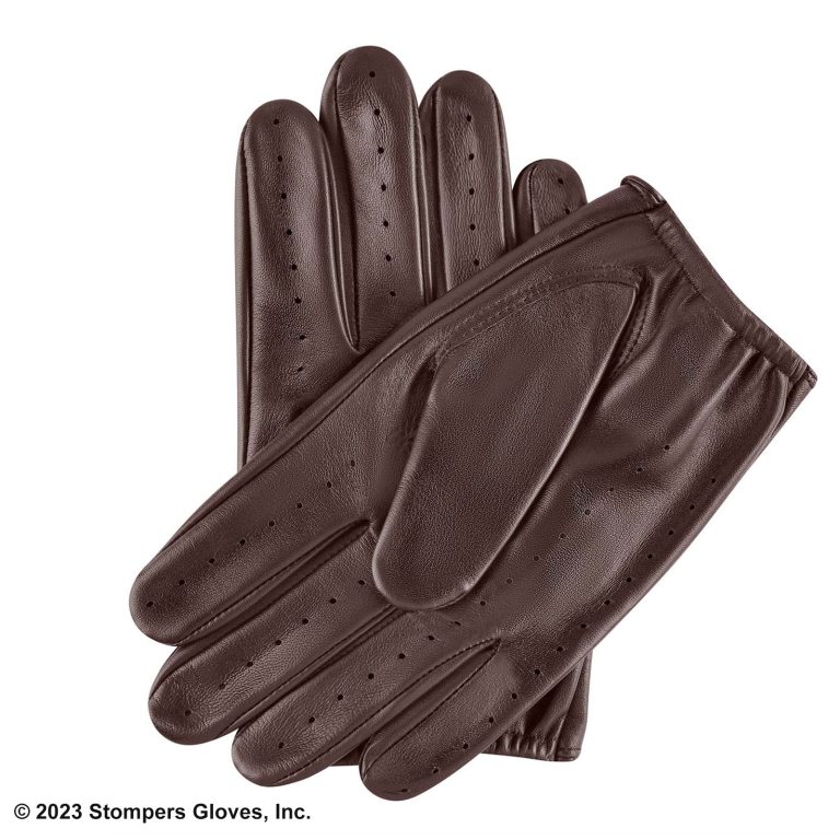 Silverstone Driving Glove Brown Front