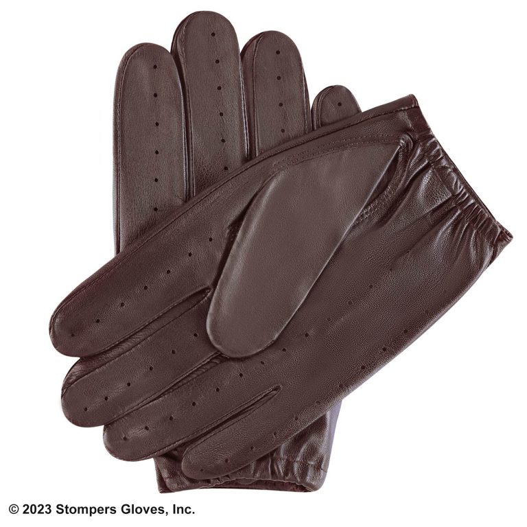 Downshift Driving Glove Brown Front