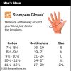 Downshift Driving Glove Chart