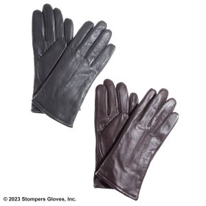 Manhattan Glove Black Brown Front And Back