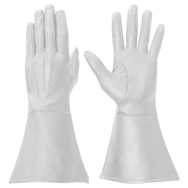 Enforcer Gauntlet Glove White Main