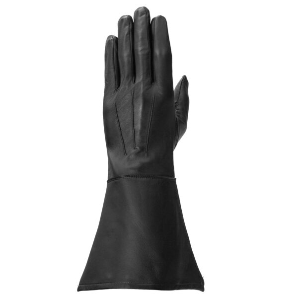 Enforcer Lined Gauntlet Glove Black Back