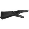 Enforcer Lined Gauntlet Glove Black Medial