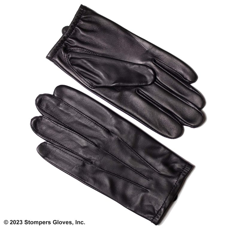 Patrol Touch Glove Black Back Front