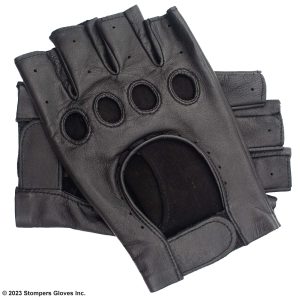Freedom Glove 02 Black With Black Stitching Palm Back