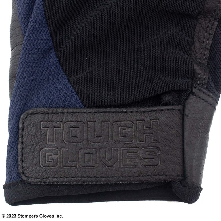 Superset Glove 15 Navy Detail Back