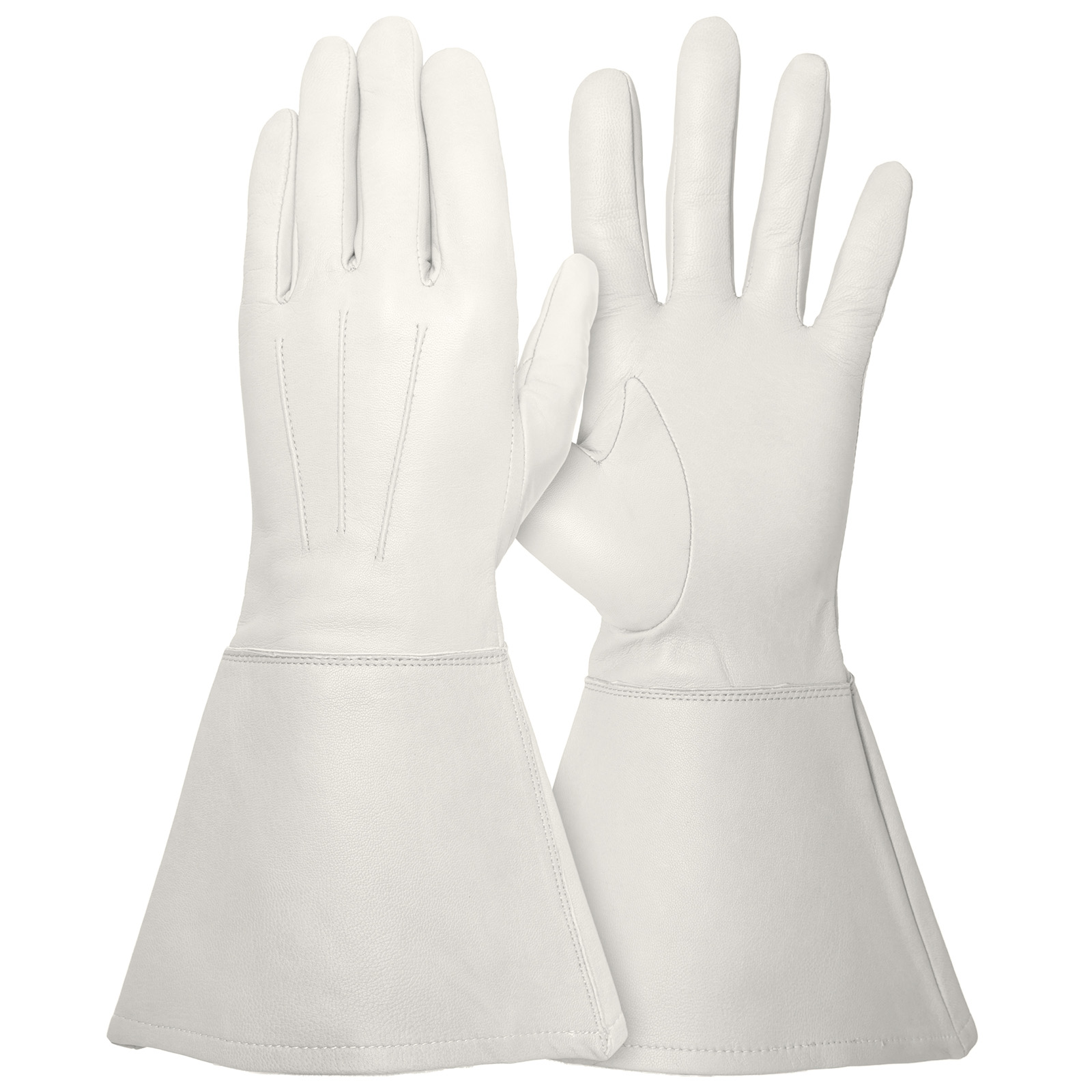 Enforcer Gauntlet Glove White Main