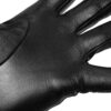 Enforcer Touch Gauntlet Glove Black Full Inseam Construction