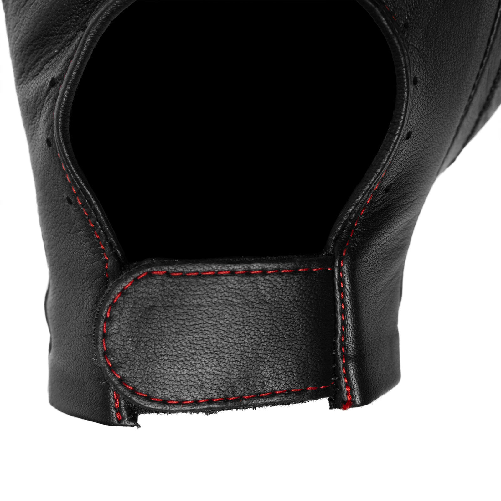 Freedom Glove Red Stitching Velcro Strap Closure Freedom Glove Red Stitching Velcro Strap Closure