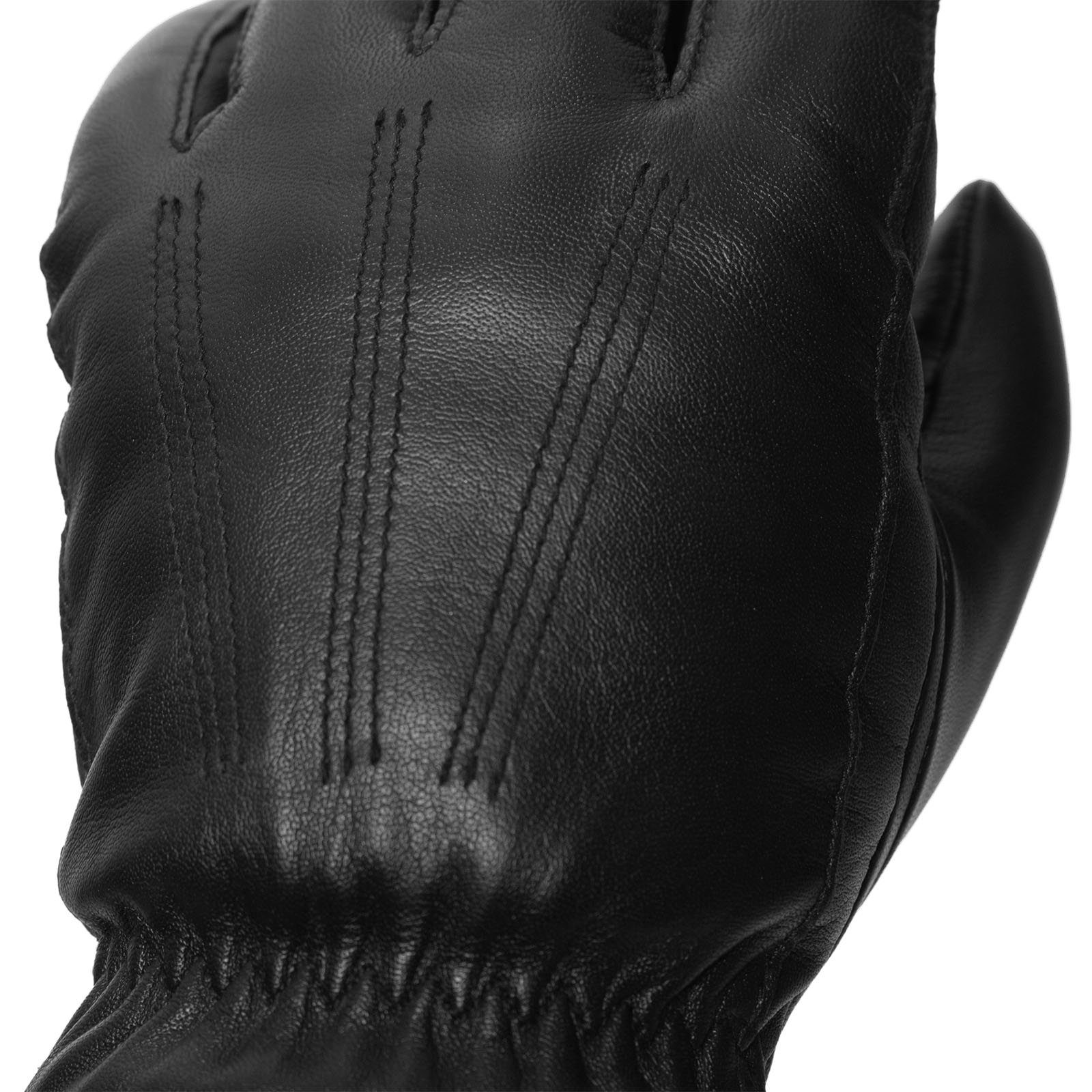 Glissade Glove Black Stylized Stitching Glissade Glove Black Stylized Stitching