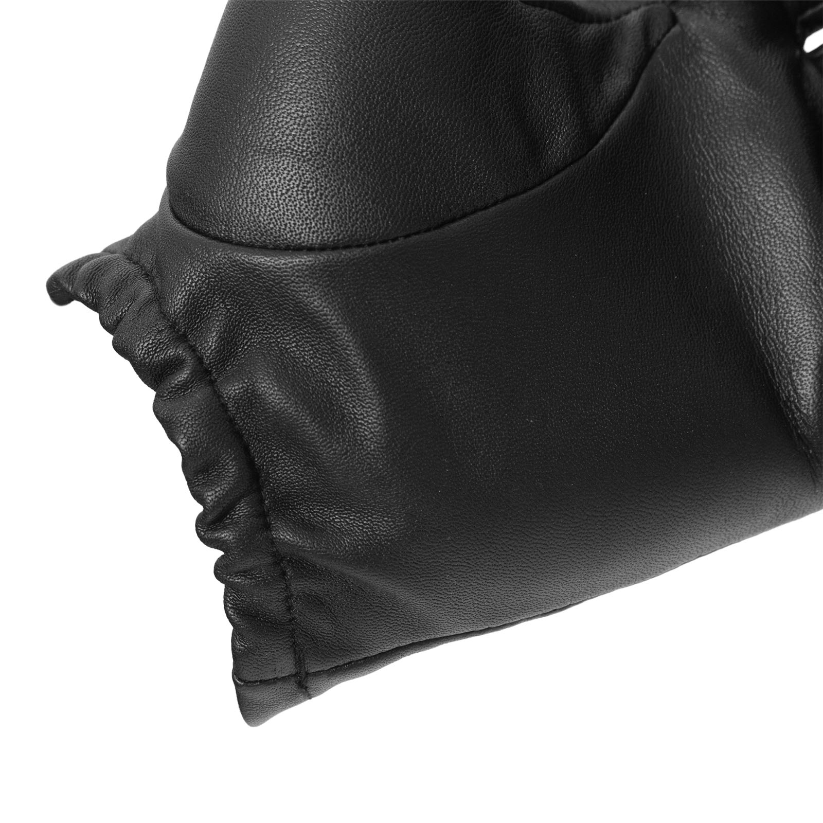 Patrol Touch Glove Black Elasticized Wrist