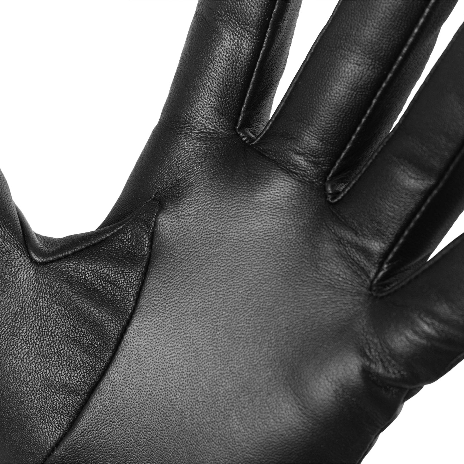 Patrol Touch Glove Black Full Inseam Construction