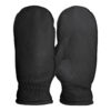 Snowfall Mitten Black Main